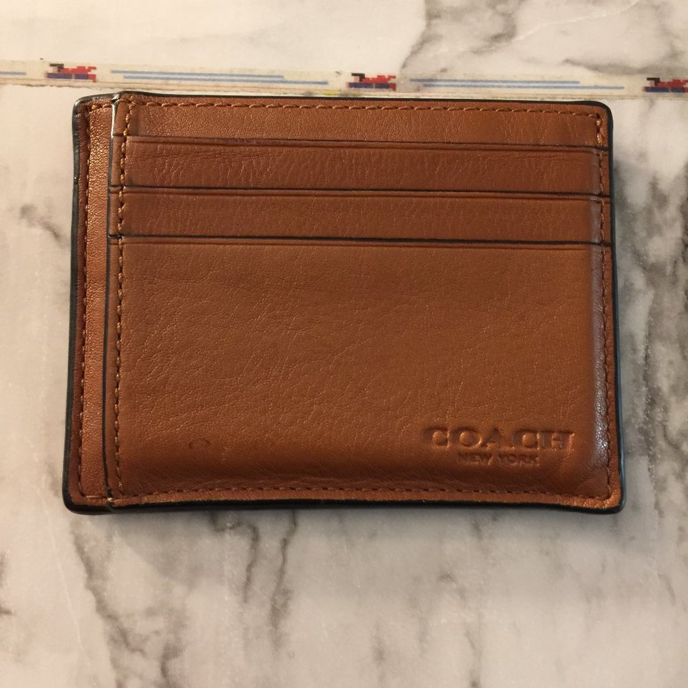 Coach Card Holder Wallet (used)
